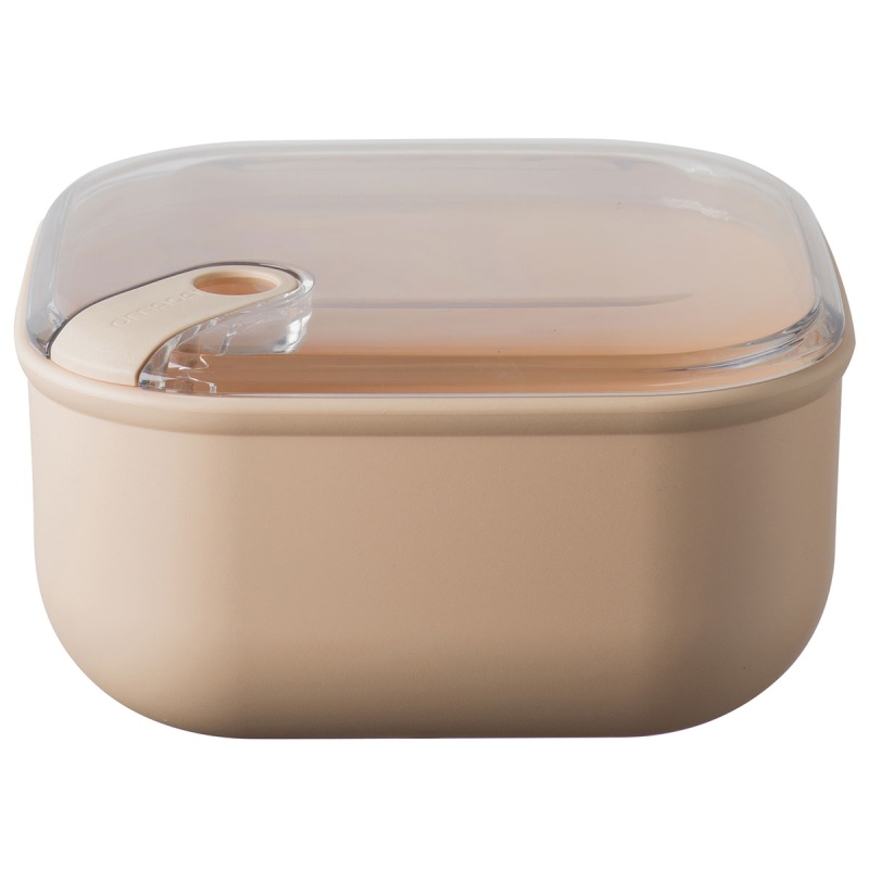 Контейнер квадратный 2 л Omada розовый