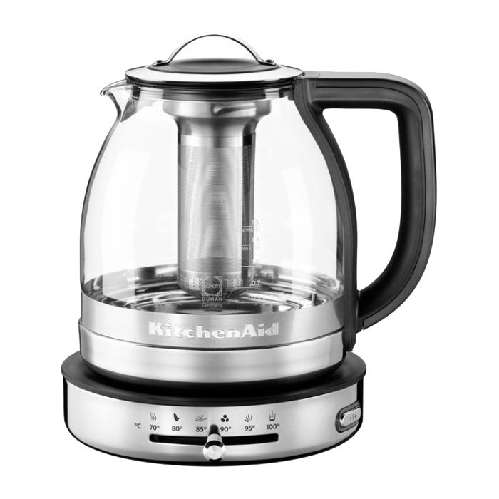 

Электрочайник стеклянный 1,5 л Kitchen Aid 5KEK1322ESS