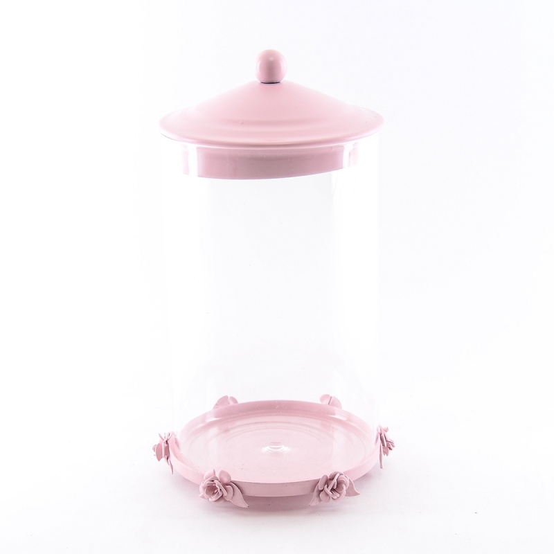Ёмкость для сыпучих продуктов узкая Royal Classics розовый Royal Classics CKH-40973 - фото 1