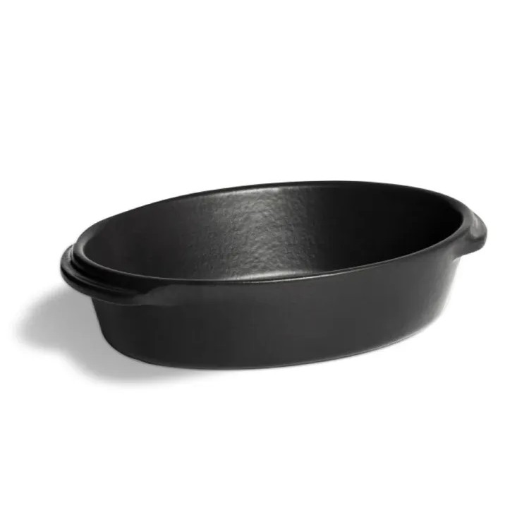 Форма овальная для запекания 05 л Emile Henry Solo базальт 3842₽