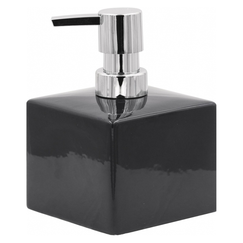 Дозатор для жидкого мыла 350 мл Ridder Cube тёмно-серый Ridder DMH-2135517