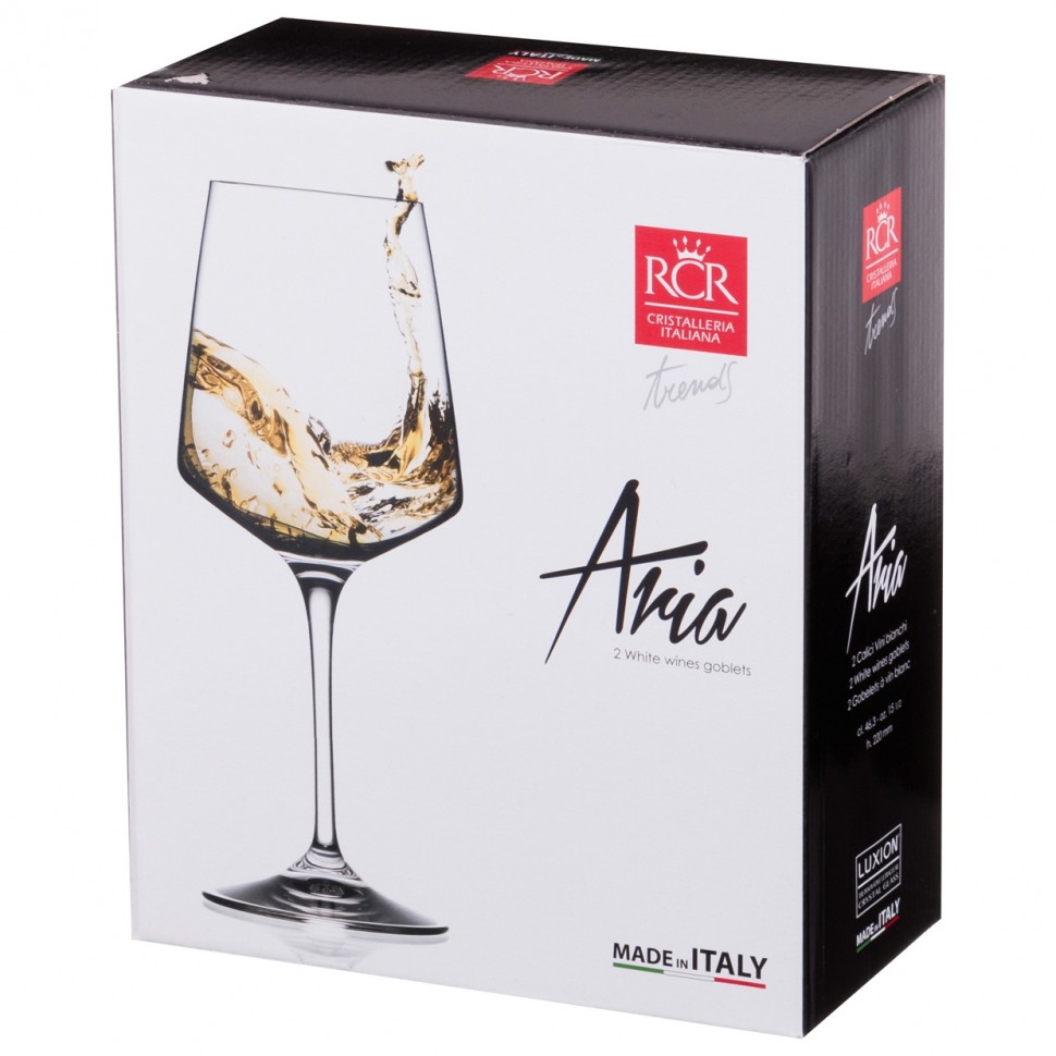 Набор из 2 бокалов для белого вина RCR Aria 460 мл от CookHouse