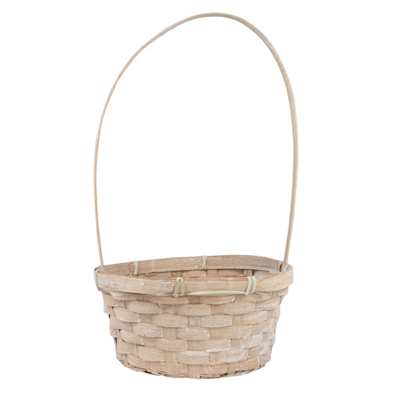 Корзина плетеная 21 x 16 x 34 см Азалия белая 469₽