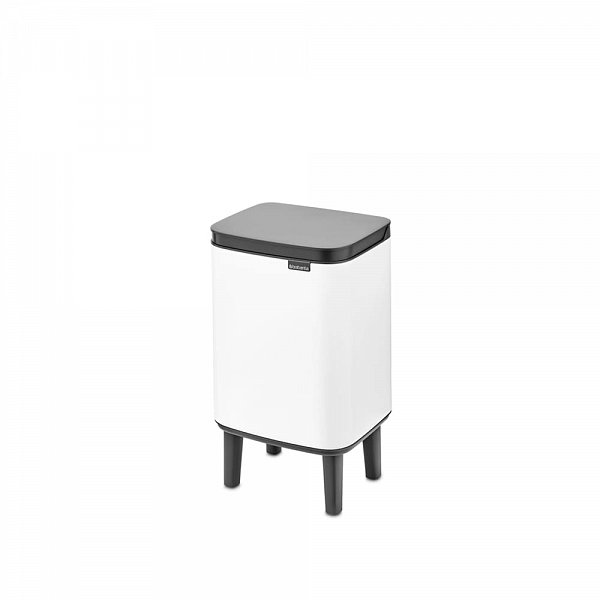 Мусорный бак 12 л Brabantia Bo Hi белый