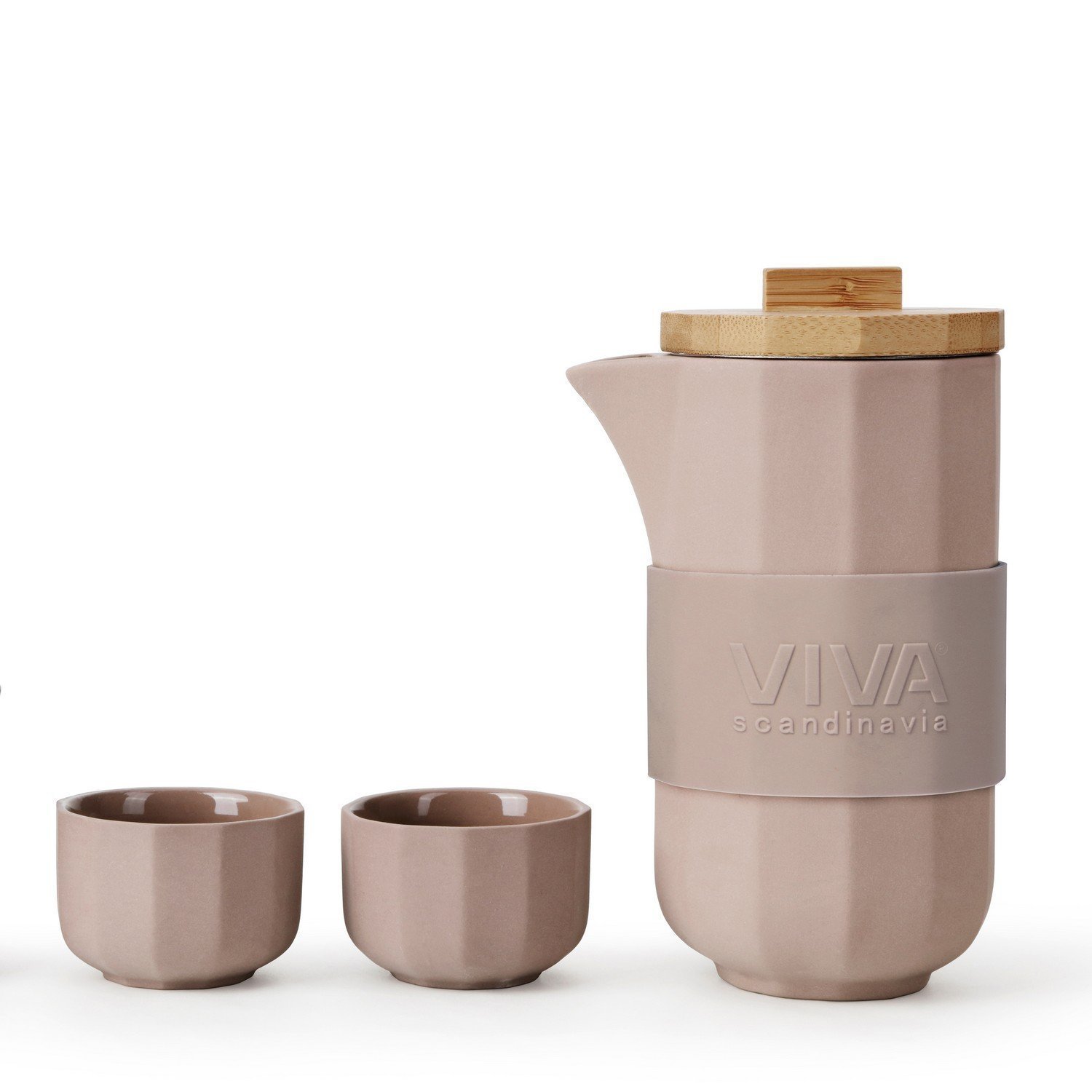 Чайный набор 5 предметов Viva Scandinavia Alexander терракот набор керамической посуды чайный сервиз микс