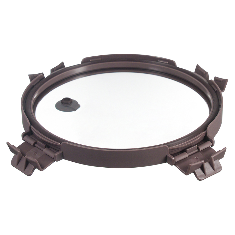 Контейнер для запекания и хранения круглый с крышкой, 950 мл, темно-сливовый Smart Solutions DMH-SFE-SS-CN-GLS-PL-950 - фото 6