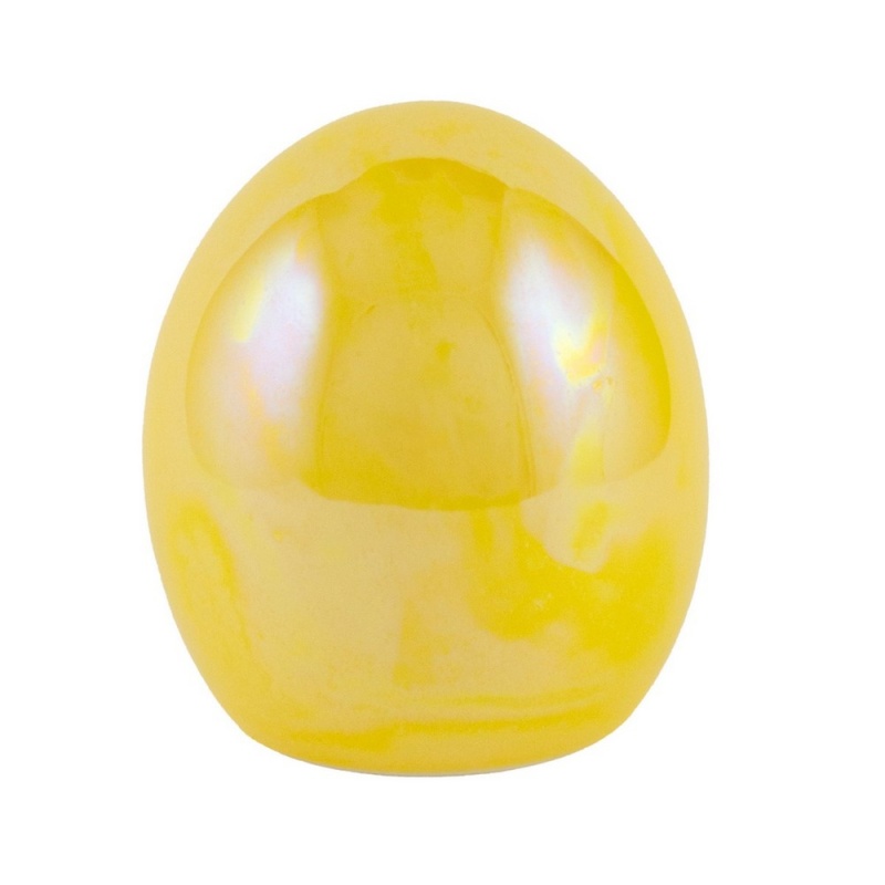 Статуэтка 9,5 см Азалия Яйцо жёлтый статуэтка 15 см азалия яблоко серебристый