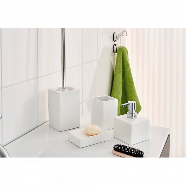 Мыльница Ridder Cube белый