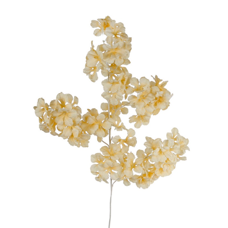 Декоративная ветка 96 см Van Manen Wild hydrangea spray кремовый wild flowers of britain month by month