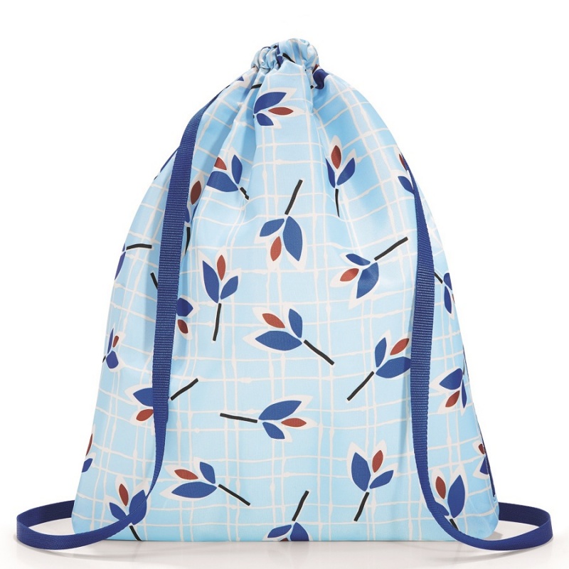 

Рюкзак складной Reisenthel Mini Maxi Sacpack leaves blue