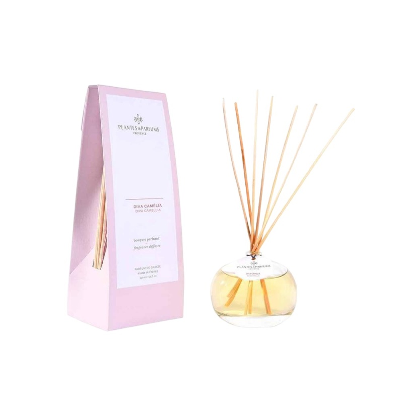 

Аромадиффузор 100 мл Plantes et Parfums Роскошная камелия