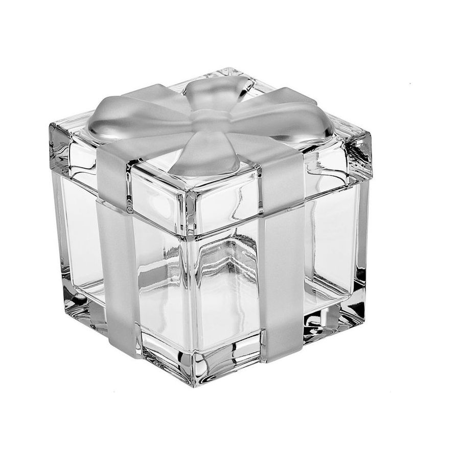 

Шкатулка с матовым бантом Crystal Bohemia