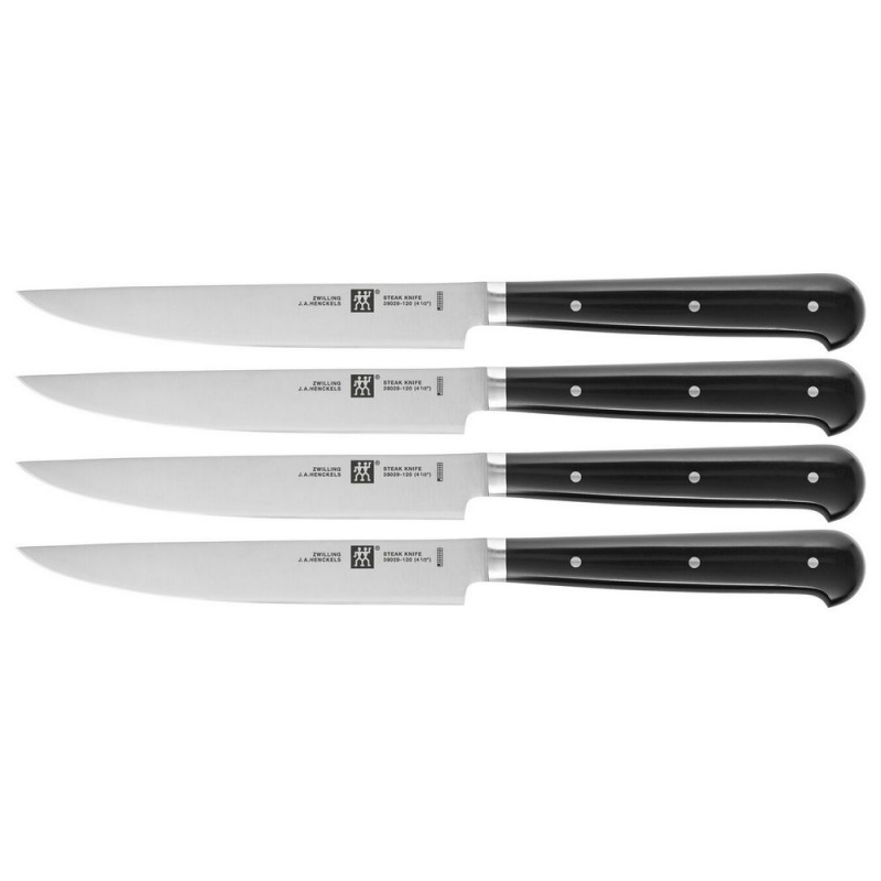 Набор стейковых ножей 12 см Zwilling 4 предмета набор стейковых ножей с рукояткой из дуба zwilling 4 шт