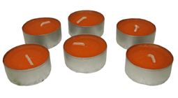 Набор плавающих свечей 17 х 4 см Adpal корица и апельсин 6 шт