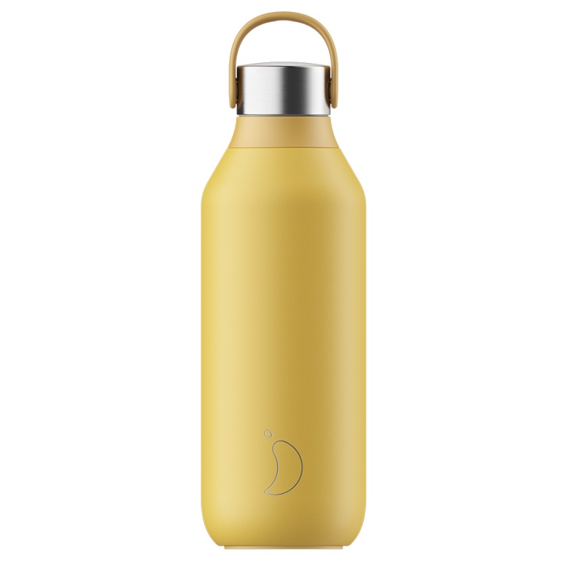 

Термос 500 мл Chilly's Bottles Series 2 жёлтый