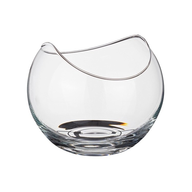 Ваза для цветов 20 см Crystalex Гондола прозрачный ваза 18 см недекорированная crystalex прозрачный