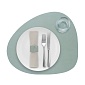 Салфетка подстановочная фигурная 37 х 44 см Skinnatur icy grey