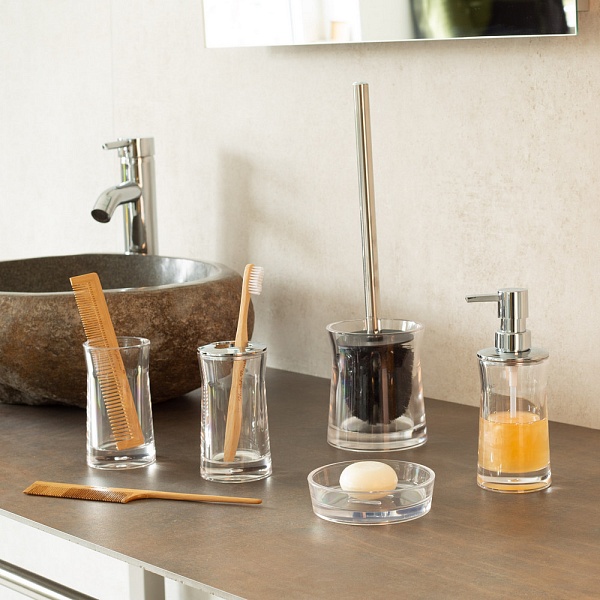 Мыльница Ridder Disco прозрачный