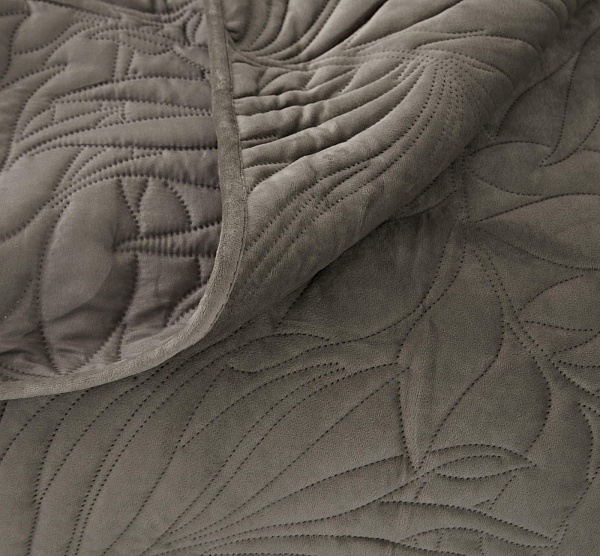 Комплект покрывало и наволочка 160 х 220 см Sofi de Marko Глория хаки