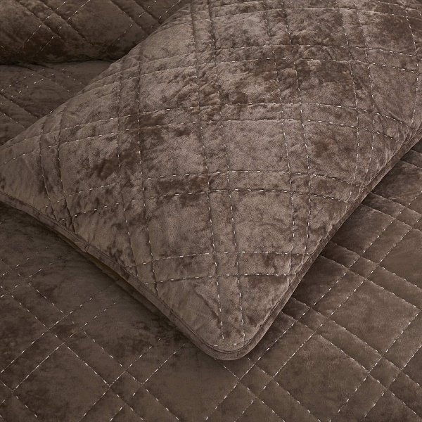 Комплект покрывало и наволочки 260 х 260 см Sofi de Marko Селена капучино