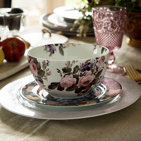 Салатник 15,5 см Katie Alice Grey Floral