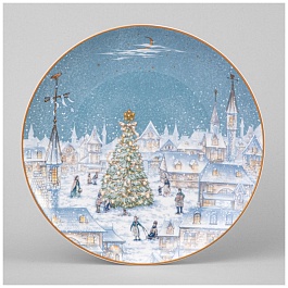 Тарелка закусочная 20.5 см Lefard Снежная Королева