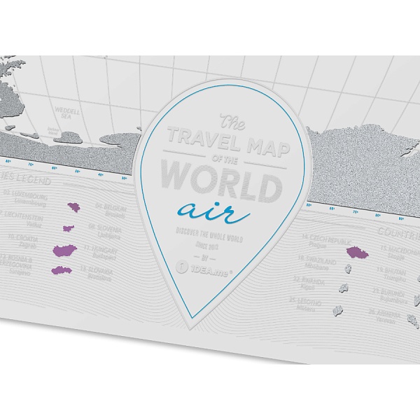 Карта Travel Map Air World