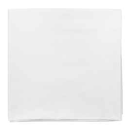 Скатерть белого цвета с фактурным жаккардовым рисунком из хлопка из коллекции essential, 180х180 см