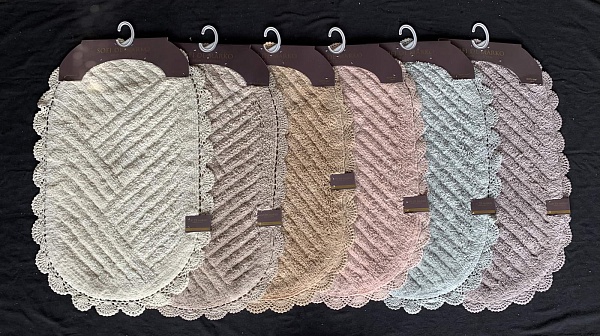 Набор ковриков для ванной Sofi de Marko Emma 2 шт мокко