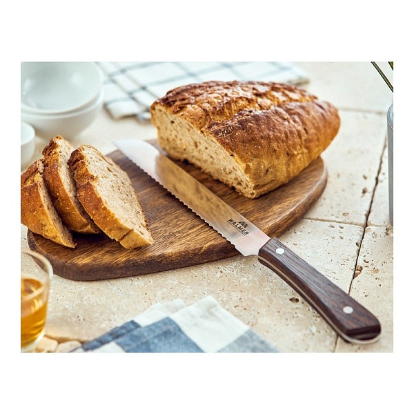 Нож для хлеба 20 см Walmer Wenge