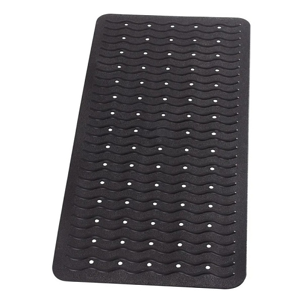 Коврик противоскользящий 38х80 см Playa черный