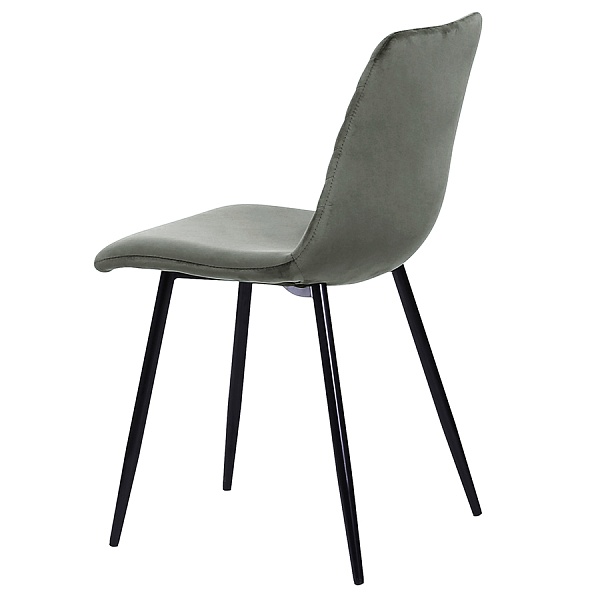 Стул clifford, велюр, темно-серый