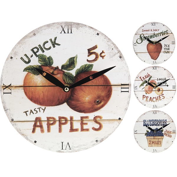 Часы "Фрукты/ягоды"