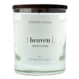 Свеча ароматическая Ambientair The Olphactory heaven black Белый лотос