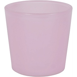 Кашпо 600 мл NiNa Glass Джина 1 розовый
