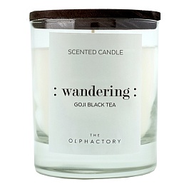 Свеча ароматическа Ambientair The Olphactory wandering black Ягоды годжи