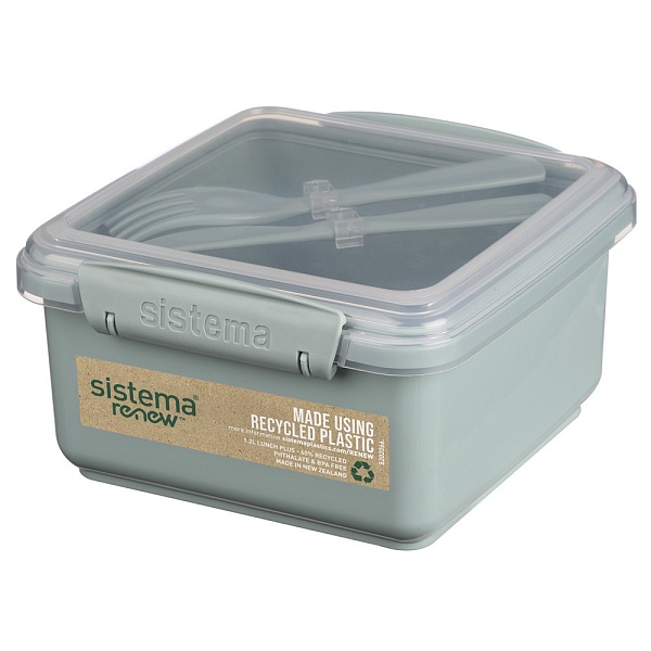 581652 RENEW Контейнер с приборами 1,2л зеленый