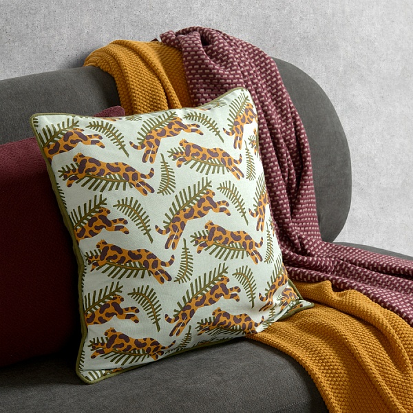 Плед хлопковый фактурной вязки 130 х 180 см Tkano Essential