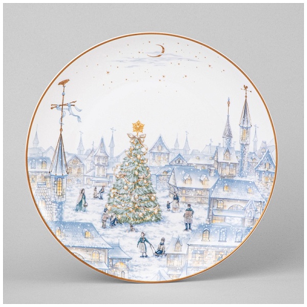 Тарелка закусочная 20.5 см Lefard Снежная Королева