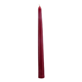 Свеча столовая 25 см Wax Lyrical рубиновый