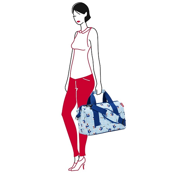 Сумка allrounder m leaves blue