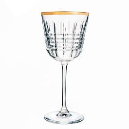 Набор бокалов для вина 350 мл Cristal D'Arques Rendez-Vous Gold 6 шт
