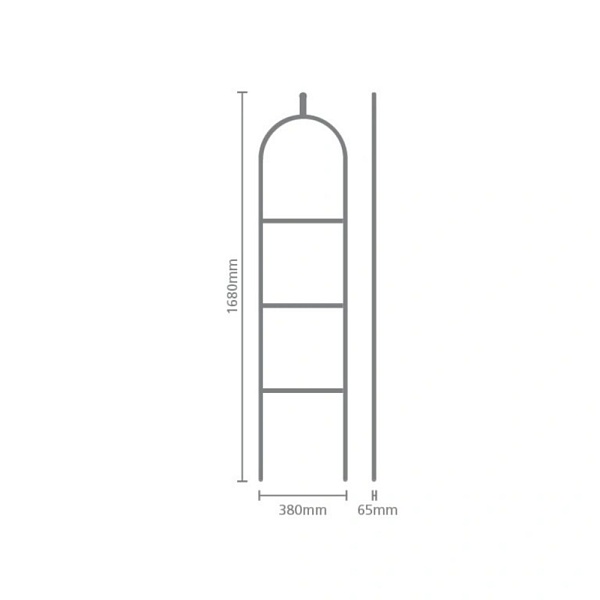 Вешалка для одежды Brabantia Linn Dressboy чёрная