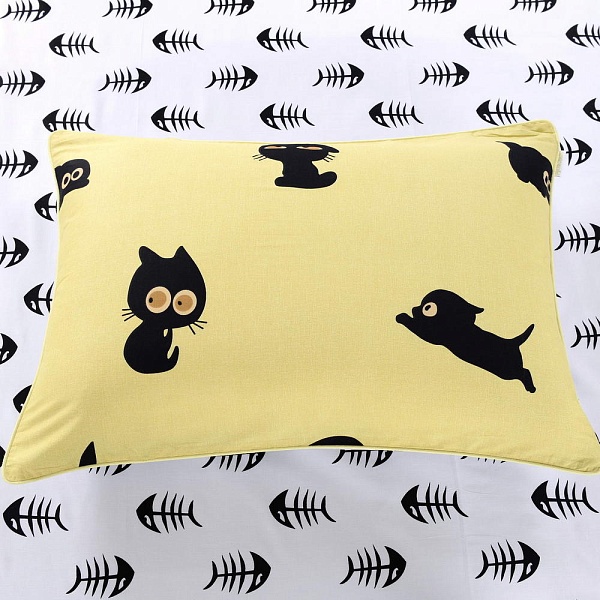 Комплект постельного белья детский Sofi de Marko Кити жёлтый