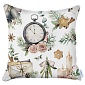 Декоративная подушка 43 x 43 см Mike & Co New York Nature часы мультиколор