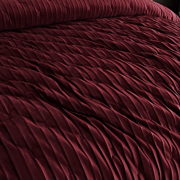 Комплект покрывало и наволочки 240 х 260 см Sofi de Marko Адажио бордо