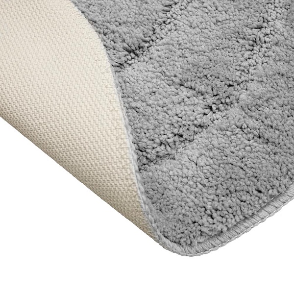 Коврик д/ванной круглый d=55 см Джулия серый