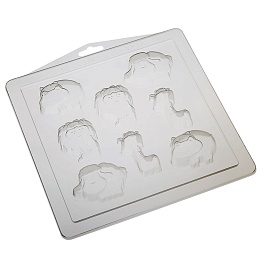 Форма "Животные" для приготовления конфет [2шт] KitchenCraft