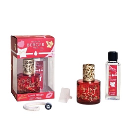 Набор 2 предмета Maison Berger Paris (Лампа Берже Лолита Лемпика Красная Мини+аромат 250мл) Сладкая Лолита Лемпика