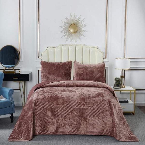 Патрисия (терракот) Покрывало 240х260